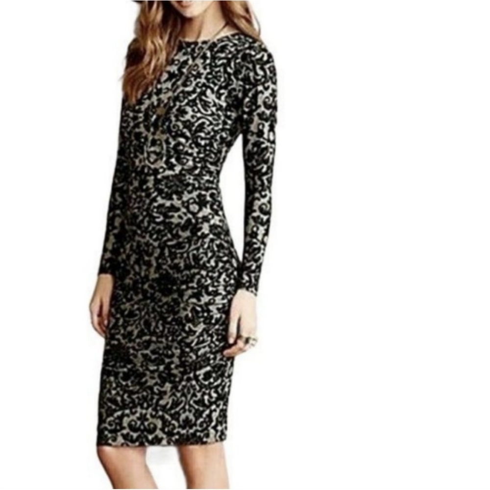 Anthropologie Ganni “Monica” Ruched Bodycon Dress
